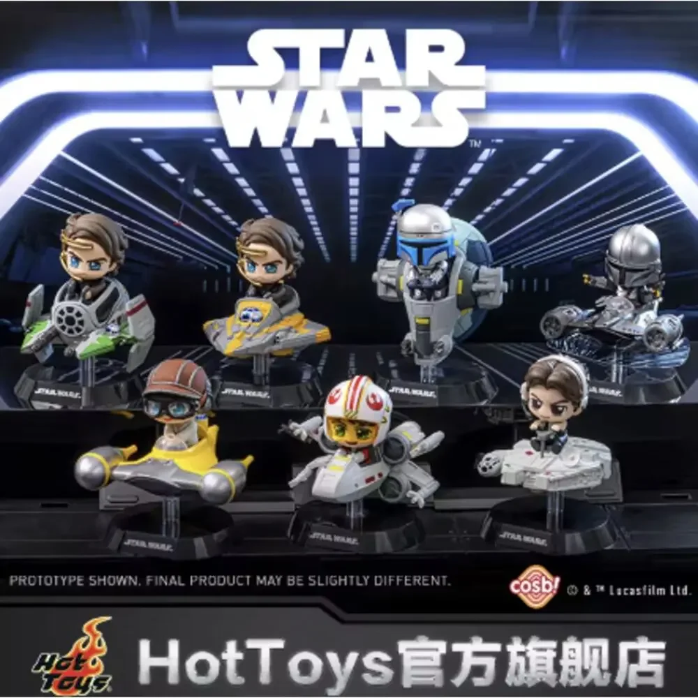 Star Wars x Disney x Cosbi Rider Bobble Head Collectible Figurine, Han Solo, New
